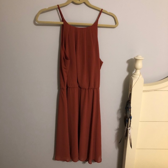 Francesca's Collections Dresses & Skirts - Francesca's Burnt Orange Dress NWOT